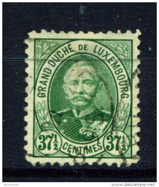 LUXEMBOURG  -  1881 To 1893  Grand Duke Adolf   371/2c  Used As Scan - 1891 Adolphe Front Side