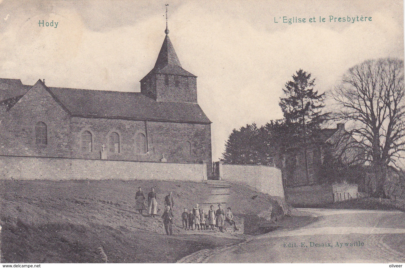 Hody : L'Eglise Et Le Presbytère - Anthisnes