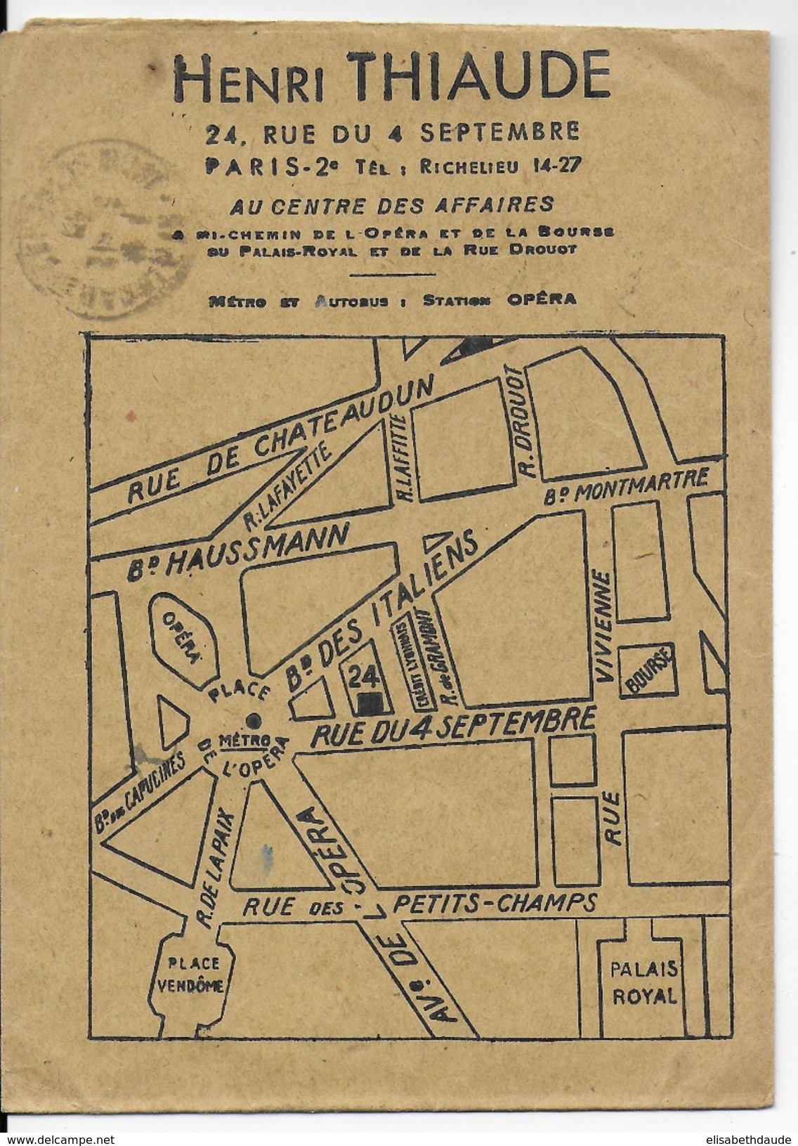 1945 - ARC DE TRIOMPHE - ENVELOPPE DECOREE (PLAN AU DOS) RECOMMANDEE PROVISOIRE De PARIS => MONT SAINT AIGNAN - 1944-45 Arco Del Triunfo