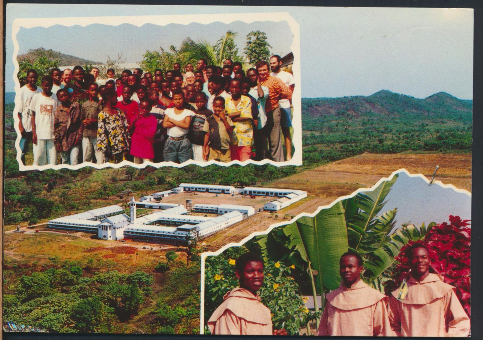°°° 4009 - REPUBLIQUE CENTRAFRICAINE - SEMINAIRE DE BOUAR - 1995 With Stamps °°° - Repubblica Centroafricana