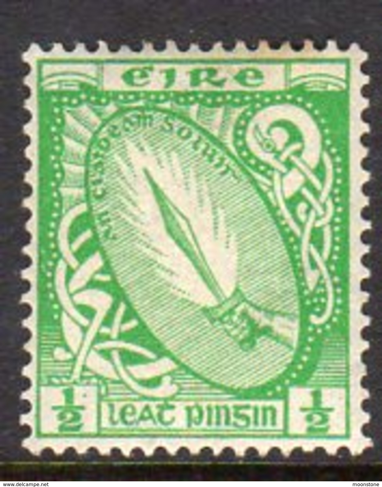 Ireland 1922-34 ½d Definitive, Wmk. SE, Lightly Hinged Mint, SG 71 - Unused Stamps