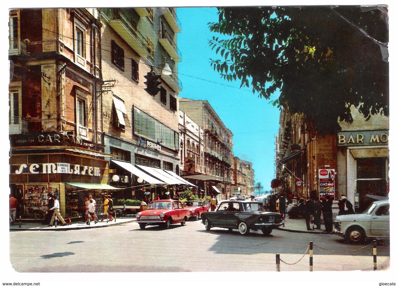 TARANTO - VIA CIRO GIOVINAZZI - VIAGGIATA 1967 - (1819) - Taranto