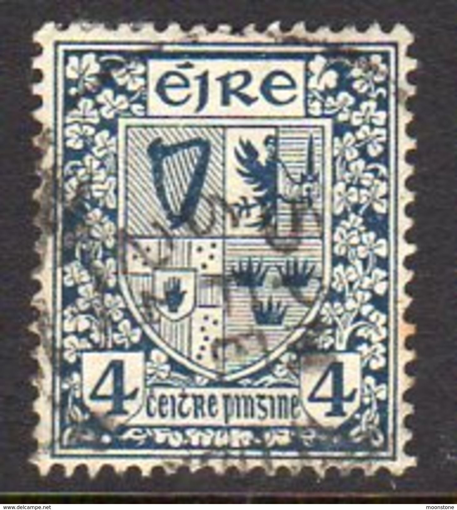 Ireland 1922-34 4d Definitive, Wmk. SE, Used, SG 77 - Ongebruikt