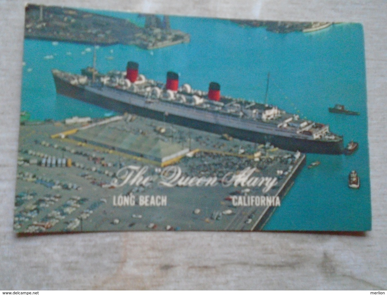 D149383 Steamer  Queen Mary - Long Beach -California - Long Beach
