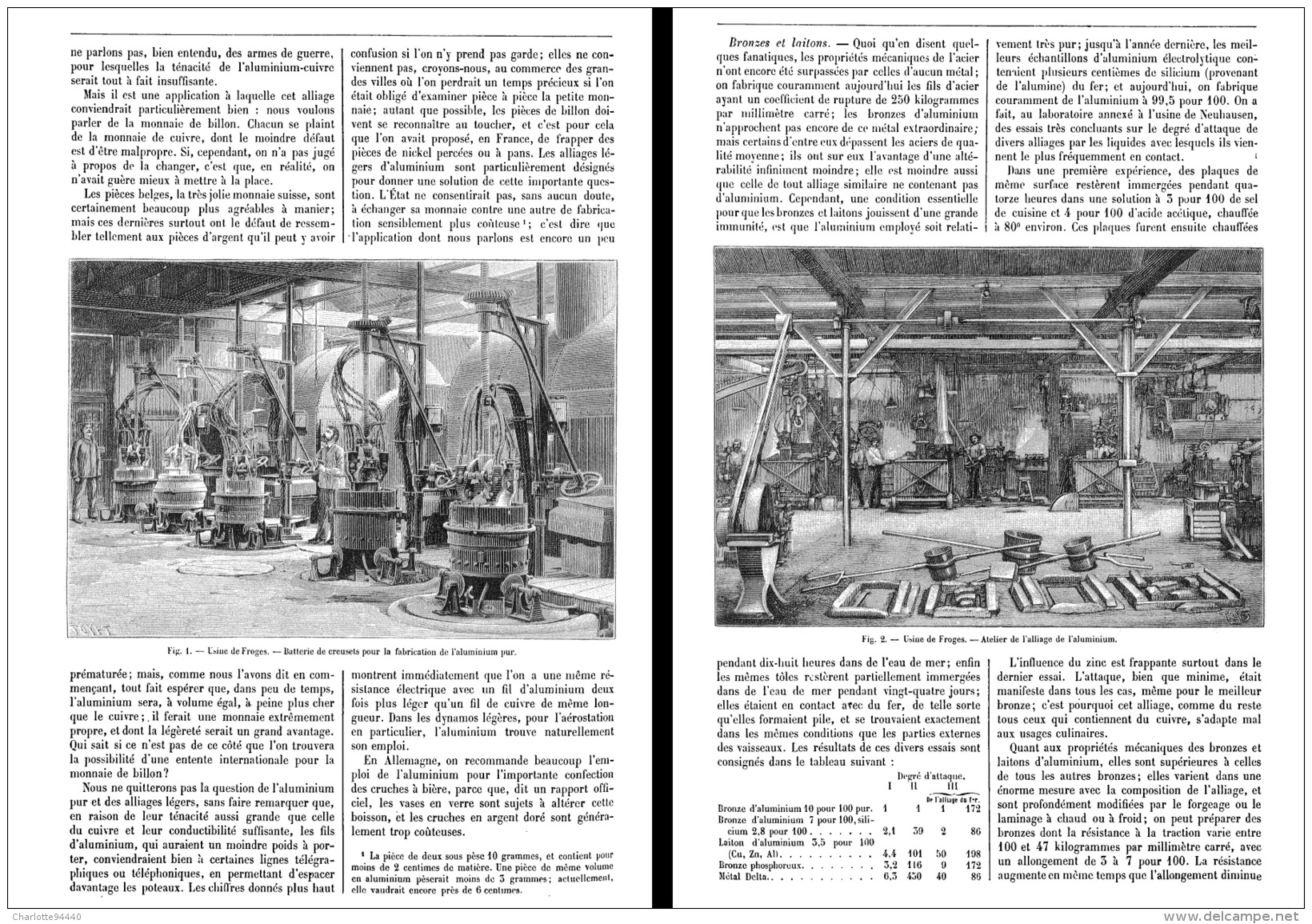 L'ALUMINIUM   1891 (1) - Autres & Non Classés