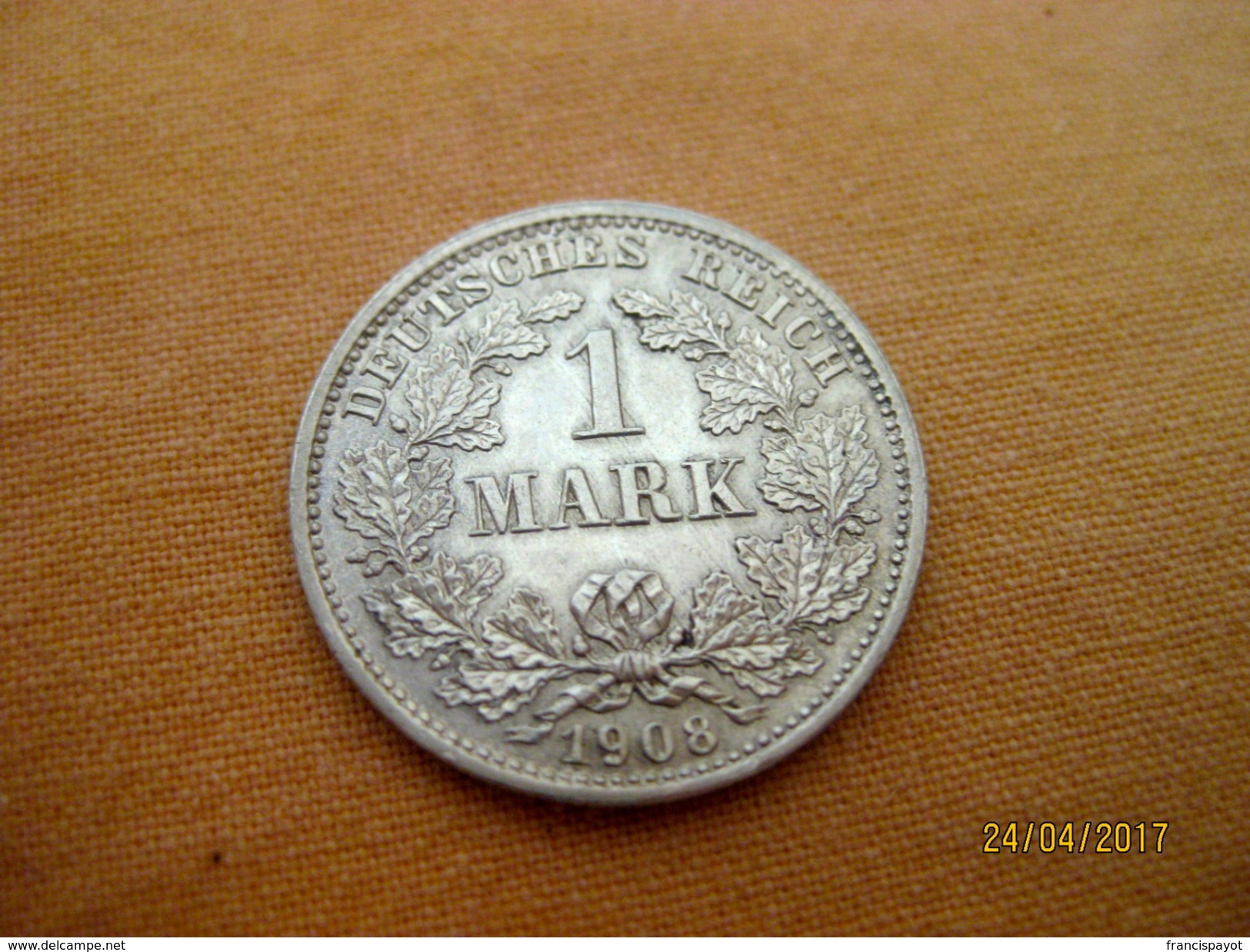 Germany 1 Mark 1908 D - 1 Mark