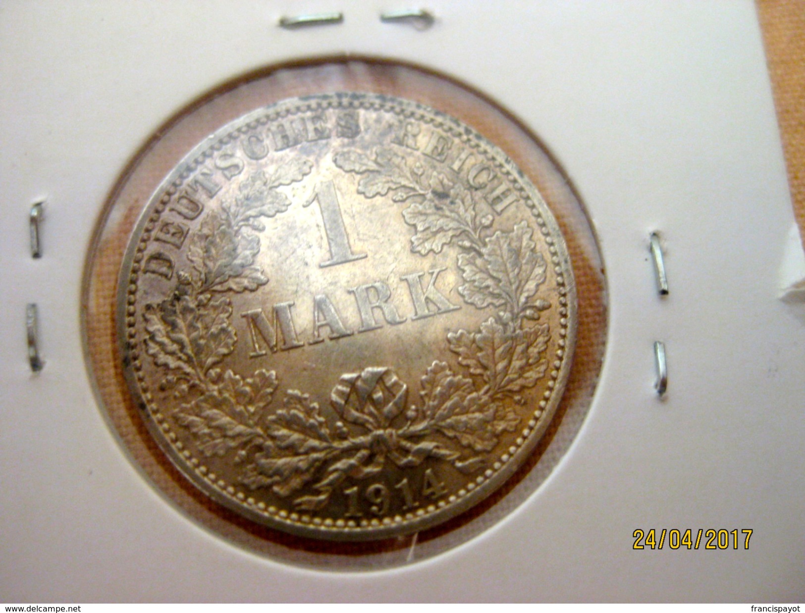 Germany 1 Mark 1914 A - 1 Mark