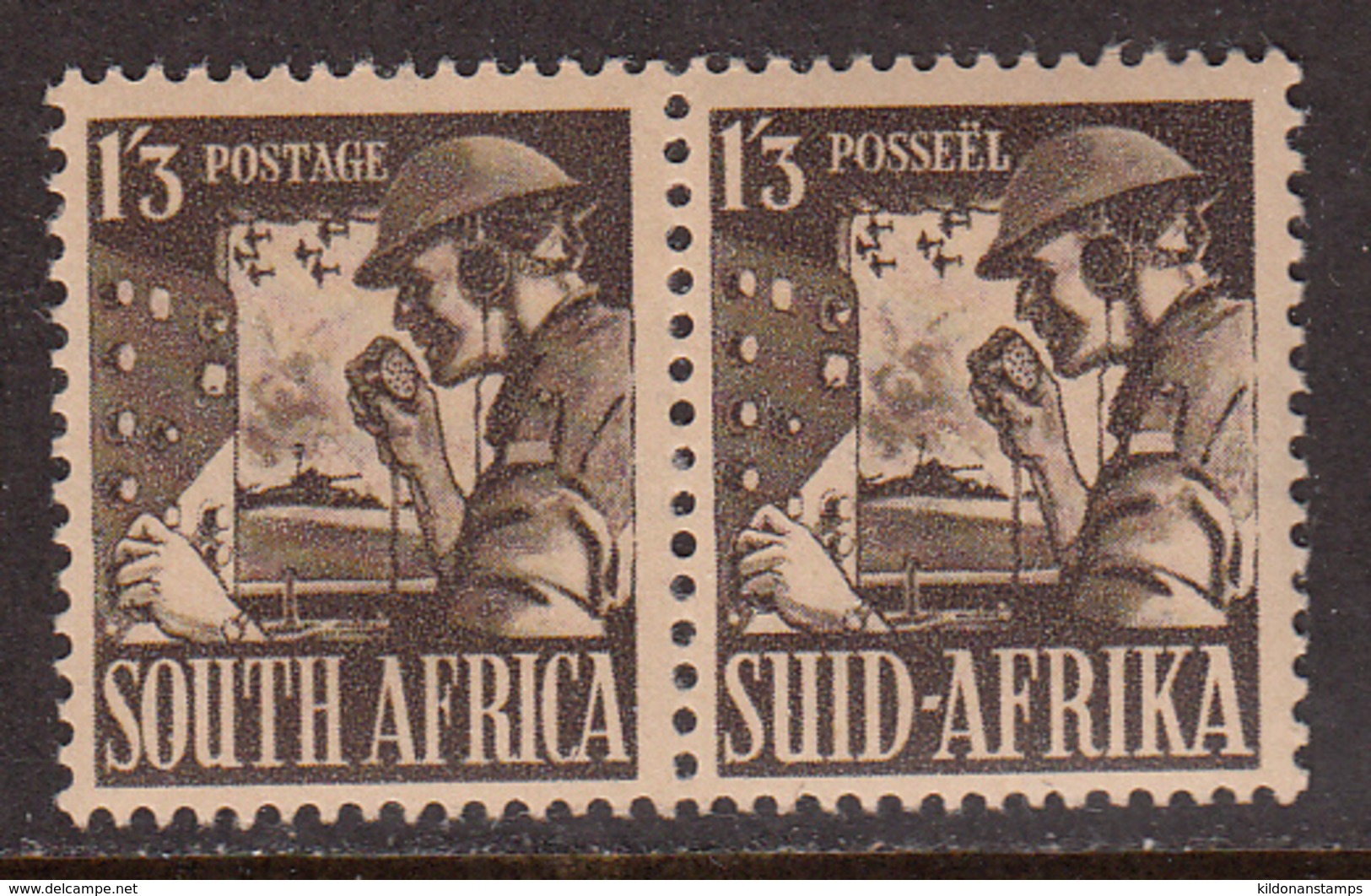 South Africa 1941-46 Mint No Hinge, Sc# , SG 94 - Unused Stamps