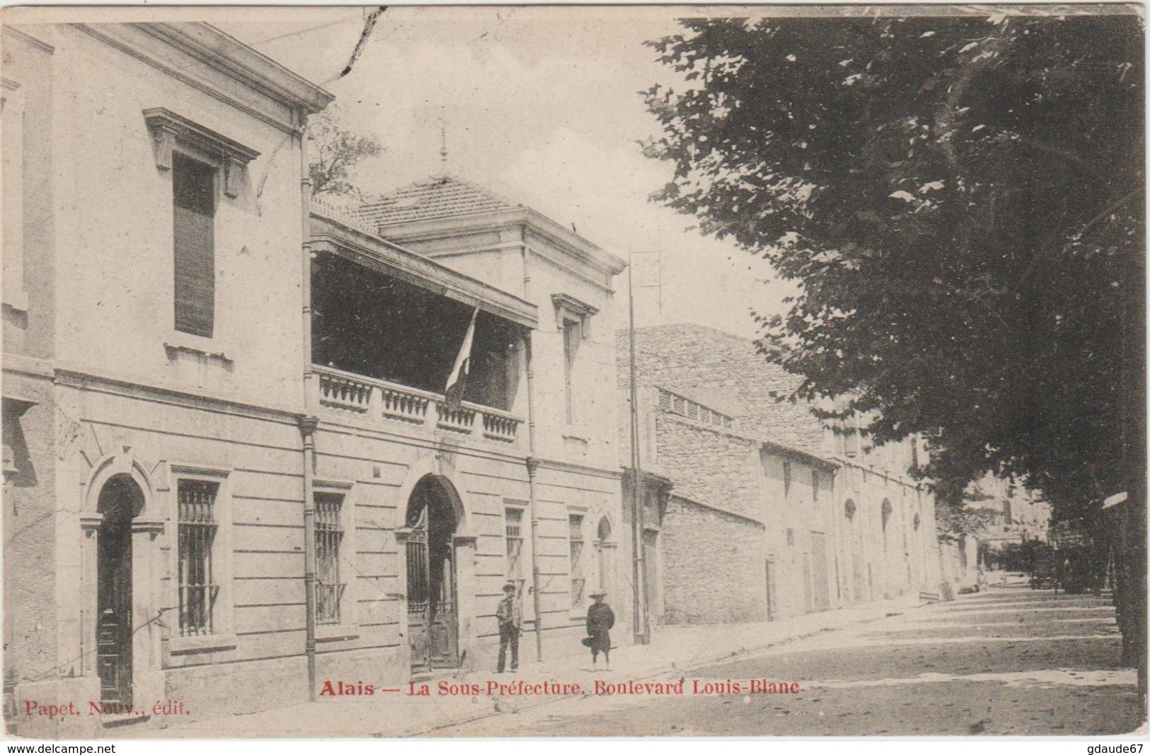 ALAIS / ALES (30) - LA SOUS PREFECTURE - BOULEVARD LOUIS BLANC - Alès