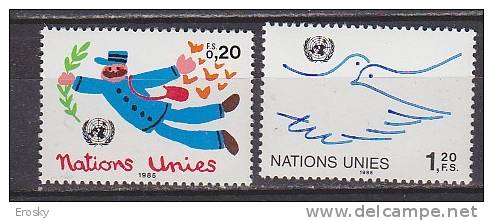 PGL - ONU UNO GENEVE N°131/32 ** - Neufs