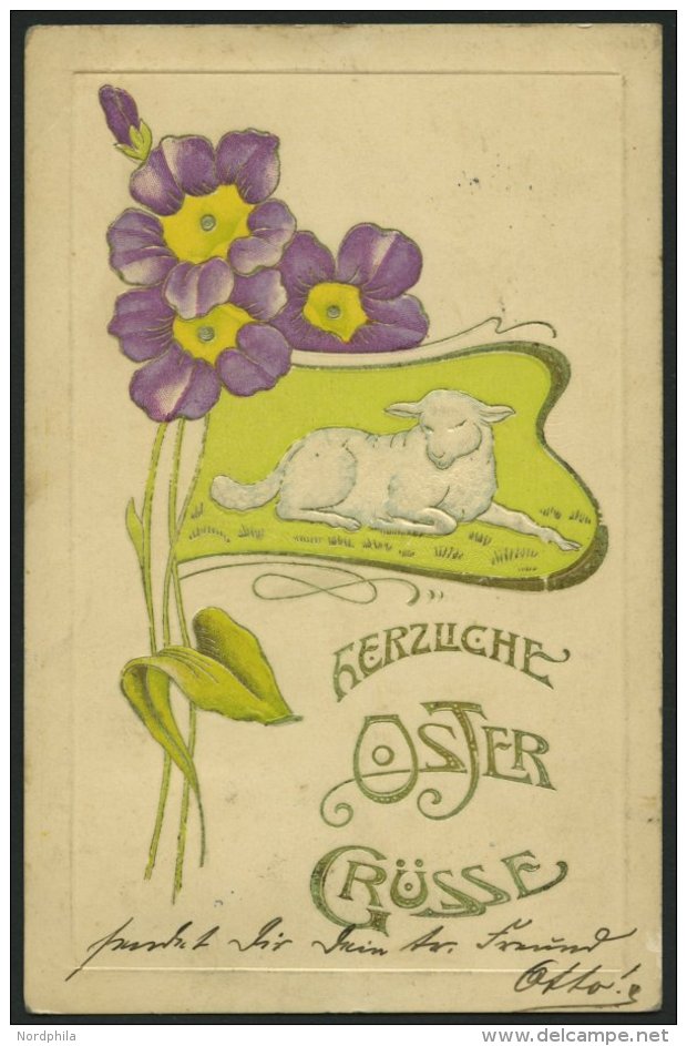 ALTE POSTKARTEN - VARIA OSTERN, 22 Verschiedene Gru&szlig;karten, Meist Zwischen 1900-08, Sehr Sch&ouml;ne Mischung - Sonstige & Ohne Zuordnung