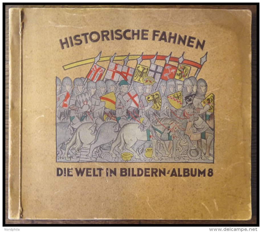 SONSTIGE MOTIVE Sammelbilderalbum Die Welt In Bildern - Historische Fahnen, Album 8, Leichte Gebrauchsspuren - Ohne Zuordnung