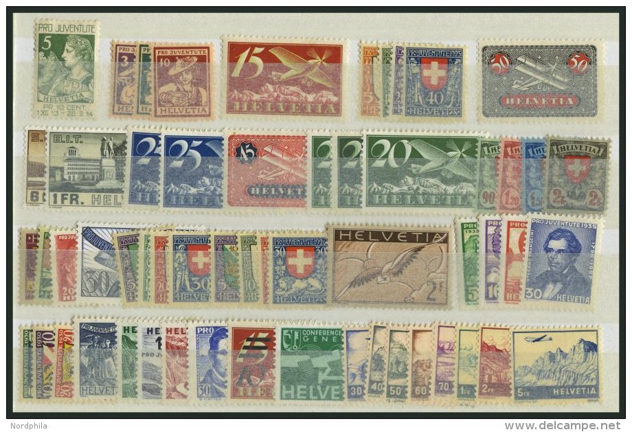 LOTS *, 1913-41, Kleine Partie Verschiedener Werte Und S&auml;tze, Meist Pracht - Collections