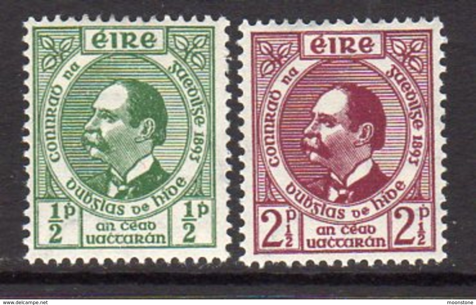 Ireland 1943 50th Anniversary Of The Gaelic League Set Of 2, MNH, SG 129/30 - Unused Stamps