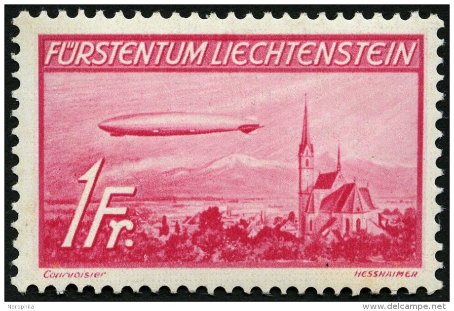 LIECHTENSTEIN 149 **, 1936, 1 Fr. Hindenburg, Pracht, Mi. 140.- - Sonstige & Ohne Zuordnung