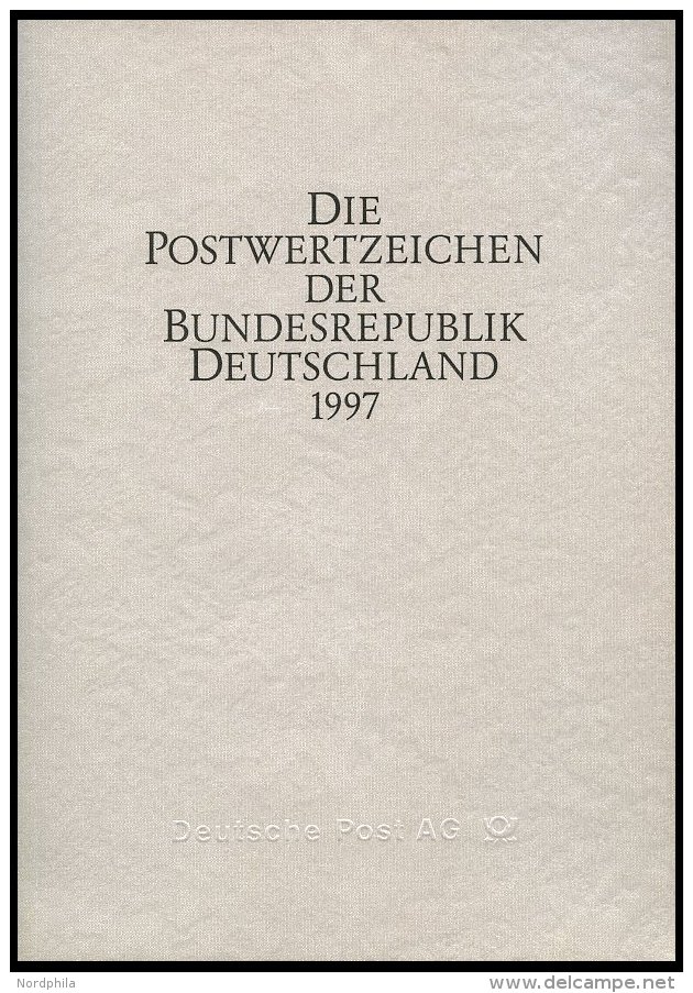 BUND/BERLIN MINISTERJAHRB **, 1997, Kompletter Jahrgang Bundesrepublik Im Geschenkheft Der Deutschen Post AG Mit Faksimi - Sonstige & Ohne Zuordnung