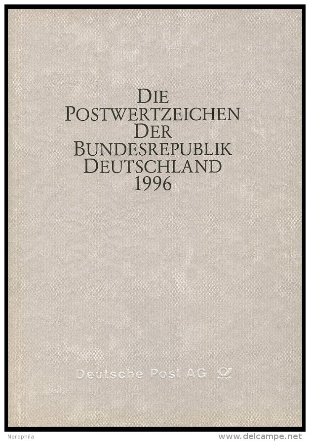 BUND/BERLIN MINISTERJAHRB **, 1996, Kompletter Jahrgang Bundesrepublik Im Geschenkheft Der Deutschen Post AG Mit Faksimi - Sonstige & Ohne Zuordnung