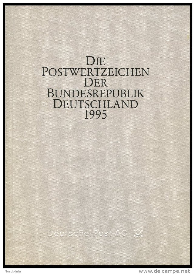 BUND/BERLIN MINISTERJAHRB **, 1995, Kompletter Jahrgang Bundesrepublik Im Geschenkheft Der Deutschen Post AG Mit Faksimi - Sonstige & Ohne Zuordnung