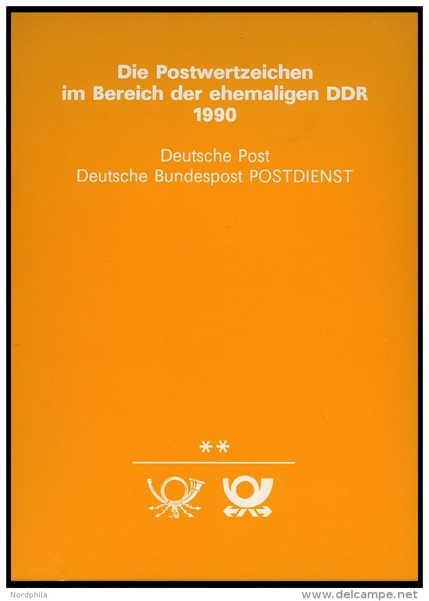 JAHRESZUSAMMENSTELLUNGEN J 7 **, 1990, Jahreszusammenstellung, Pracht, Mi. 130.- - Sonstige & Ohne Zuordnung