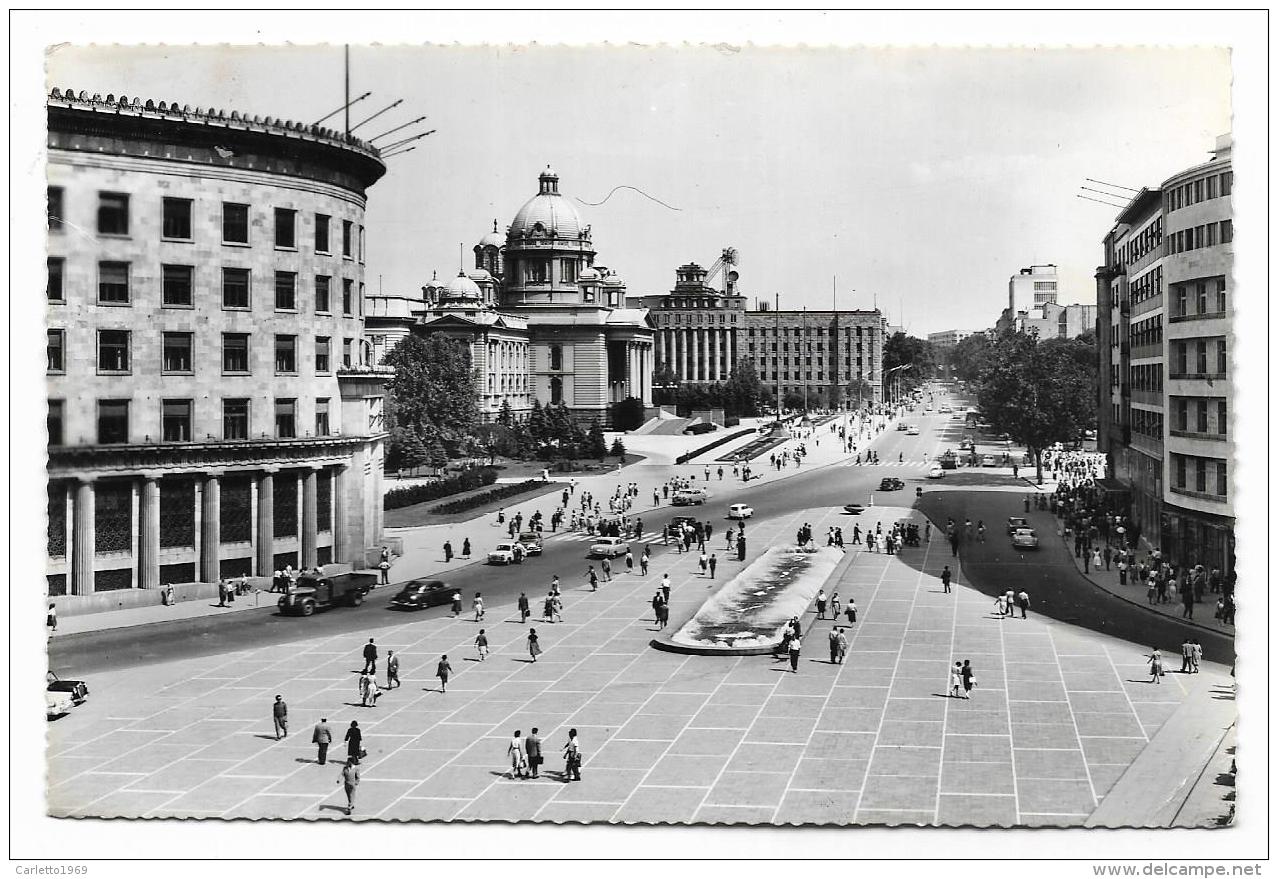 BEOGRAD REVOLUTION BOULEVARD   VIAGGIATA FG - Serbie