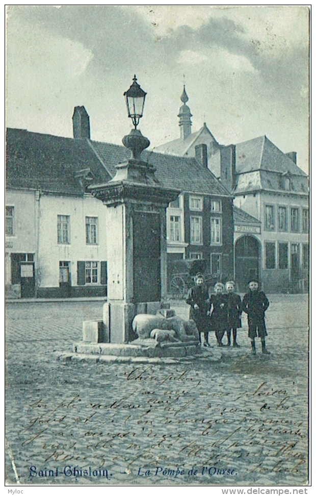 St.Ghislain. Pompe De L'Ourse. Brasserie. - Saint-Ghislain