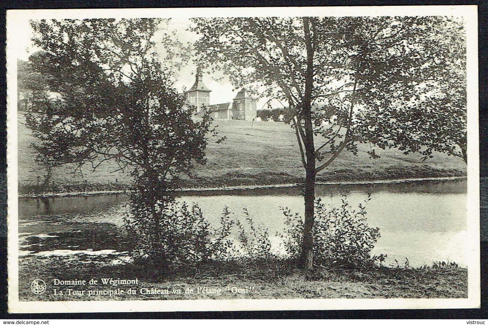WEGIMONT - Tour Du Château Vu De L'étang Gosi - Circulé - Circulated - Gelaufen - 1957. - Soumagne
