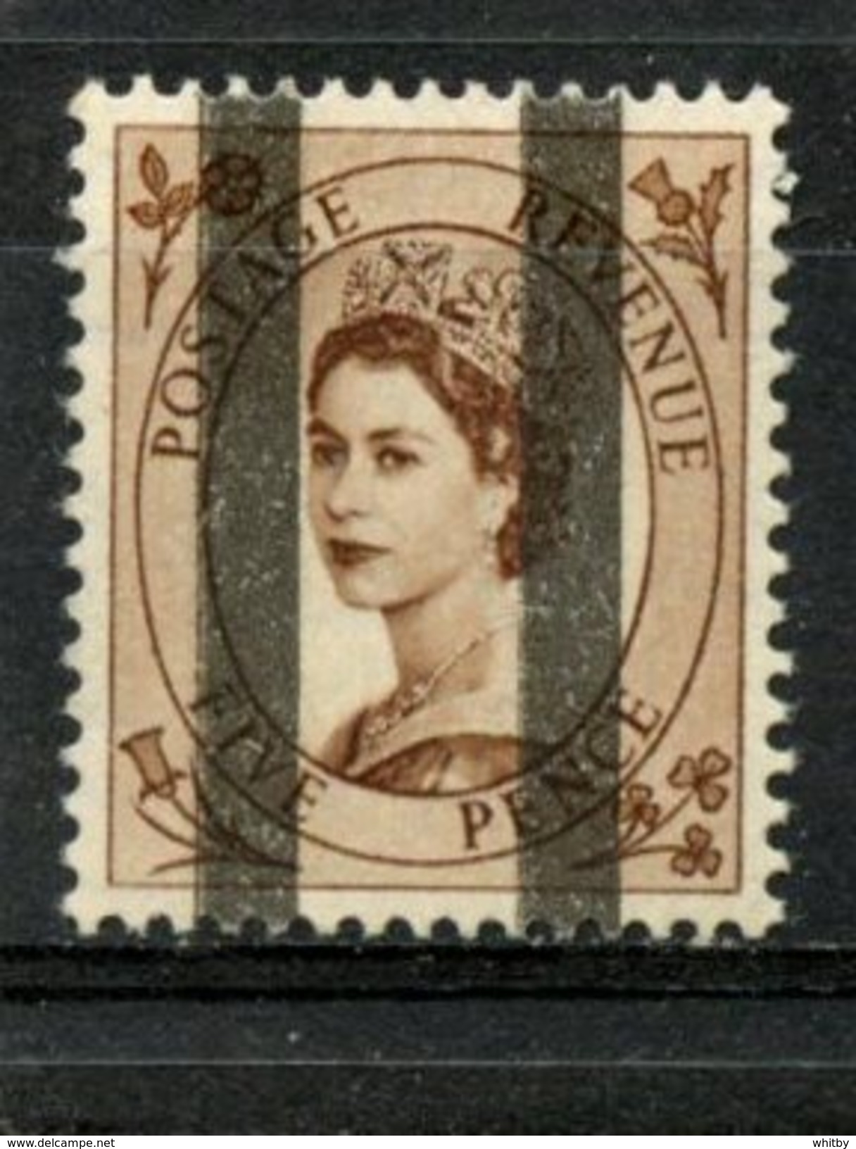 Great Britain 1952 5p Queen Elizabeth Issue #299xx - Unused Stamps