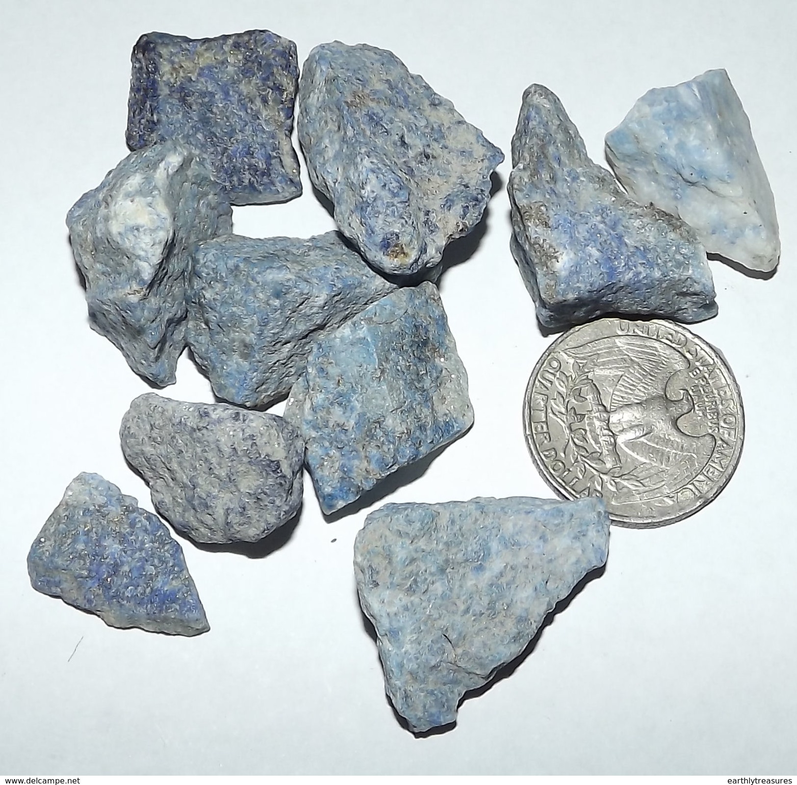 64 Grams LAPIS LAZULI Mineral Specimen Crystals (#G1574) - Minerals