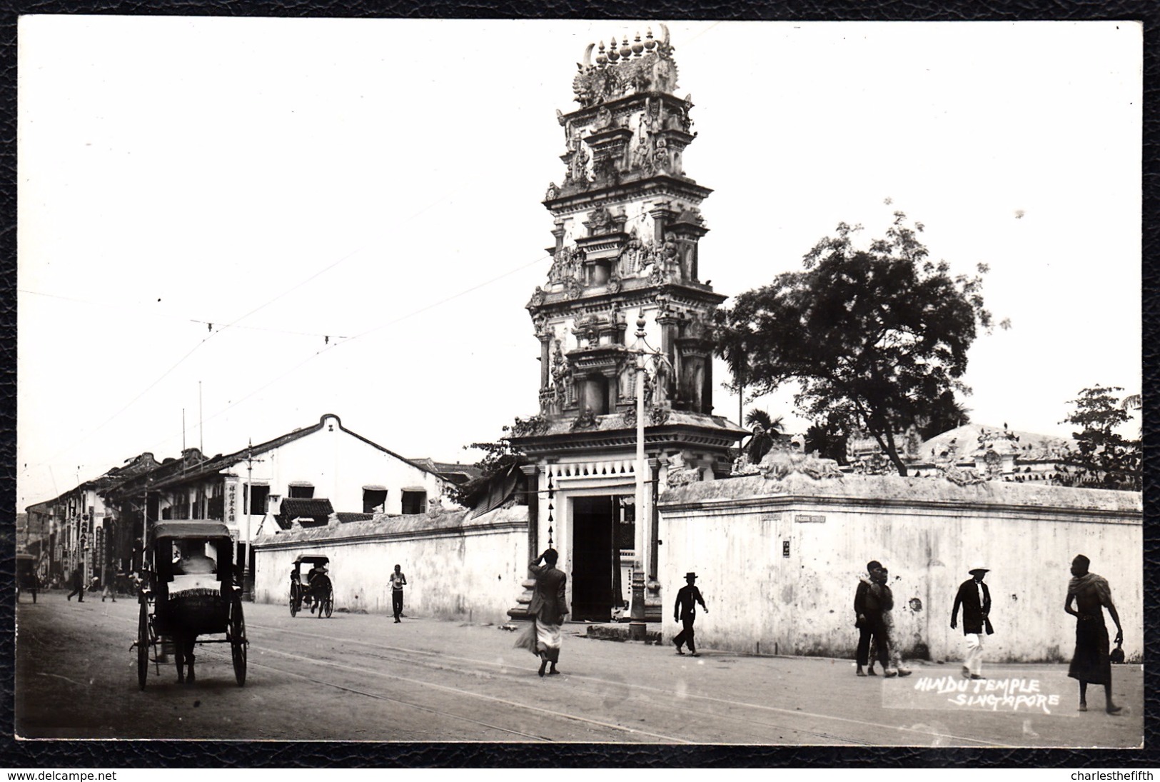 Photocard - SINGAPOUR / SINGAPORE - Hindu Temple - Singapore