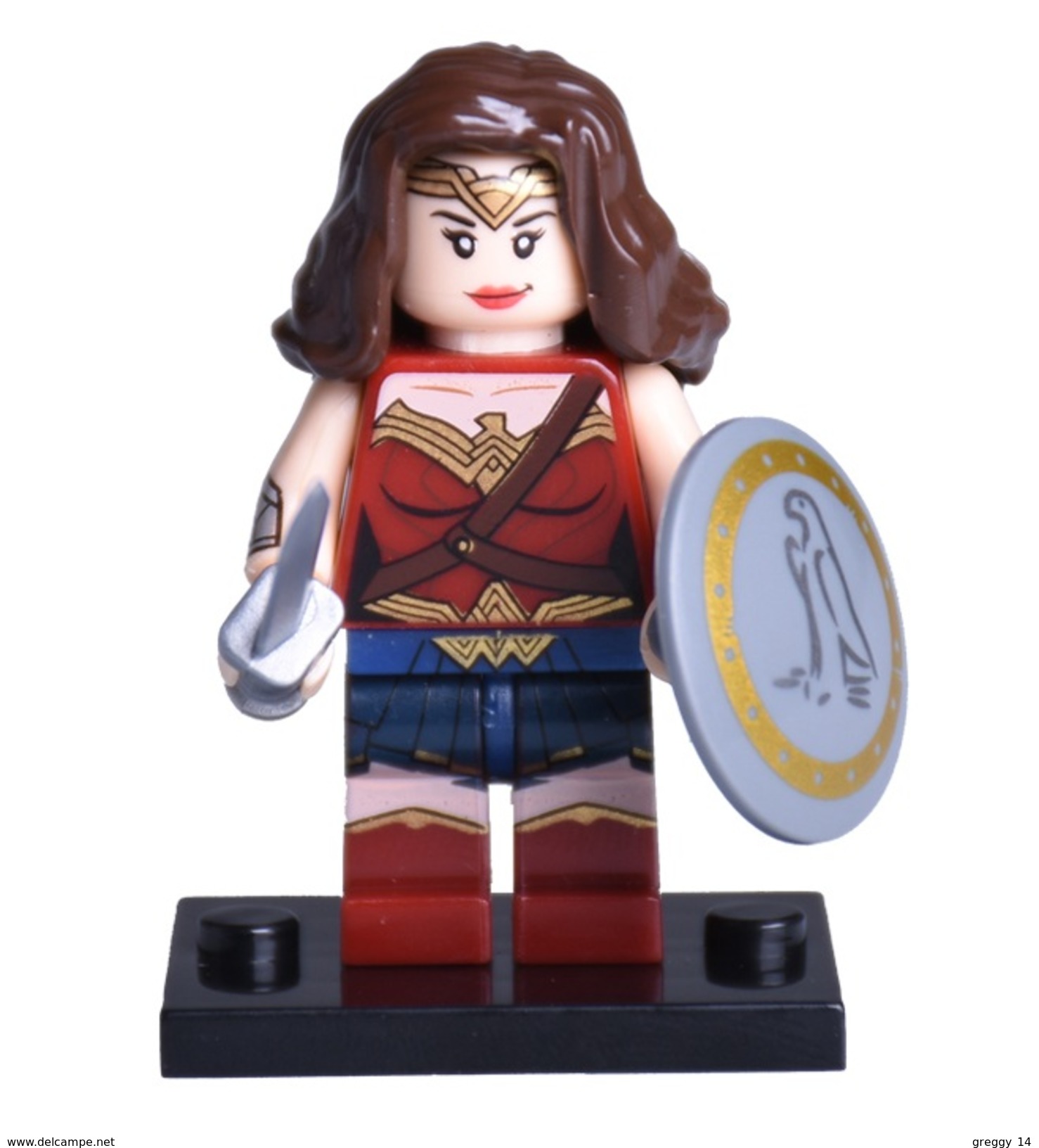 Wonder Woman Batman V Superman Version Lego Compatible DC Comics Lego Compatible - Figurines