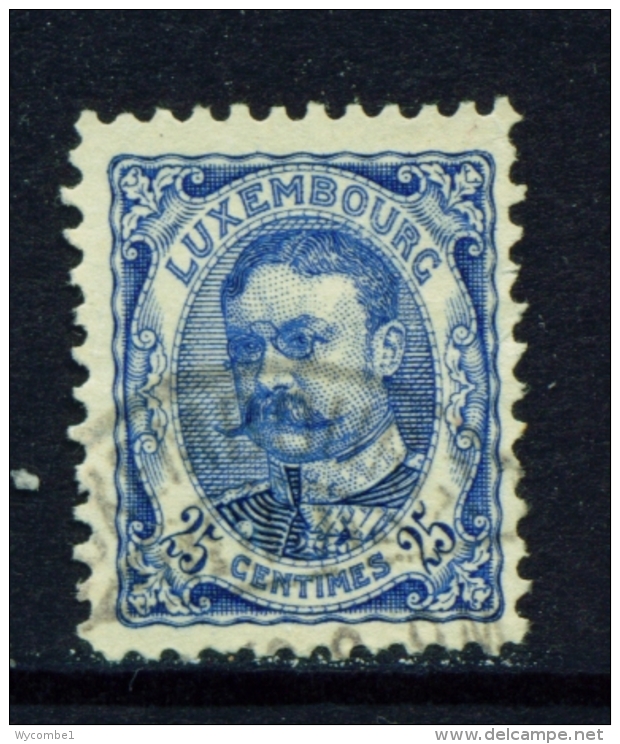 LUXEMBOURG  -  1906 To 1919  Grand Duke William IV   25c  Used As Scan - 1906 Guillaume IV