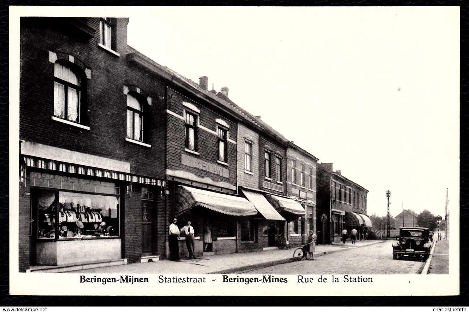 BERINGEN MIJNEN - STATIESTRAAT --- RUE DE LA STATION - Niet Courant - Beringen