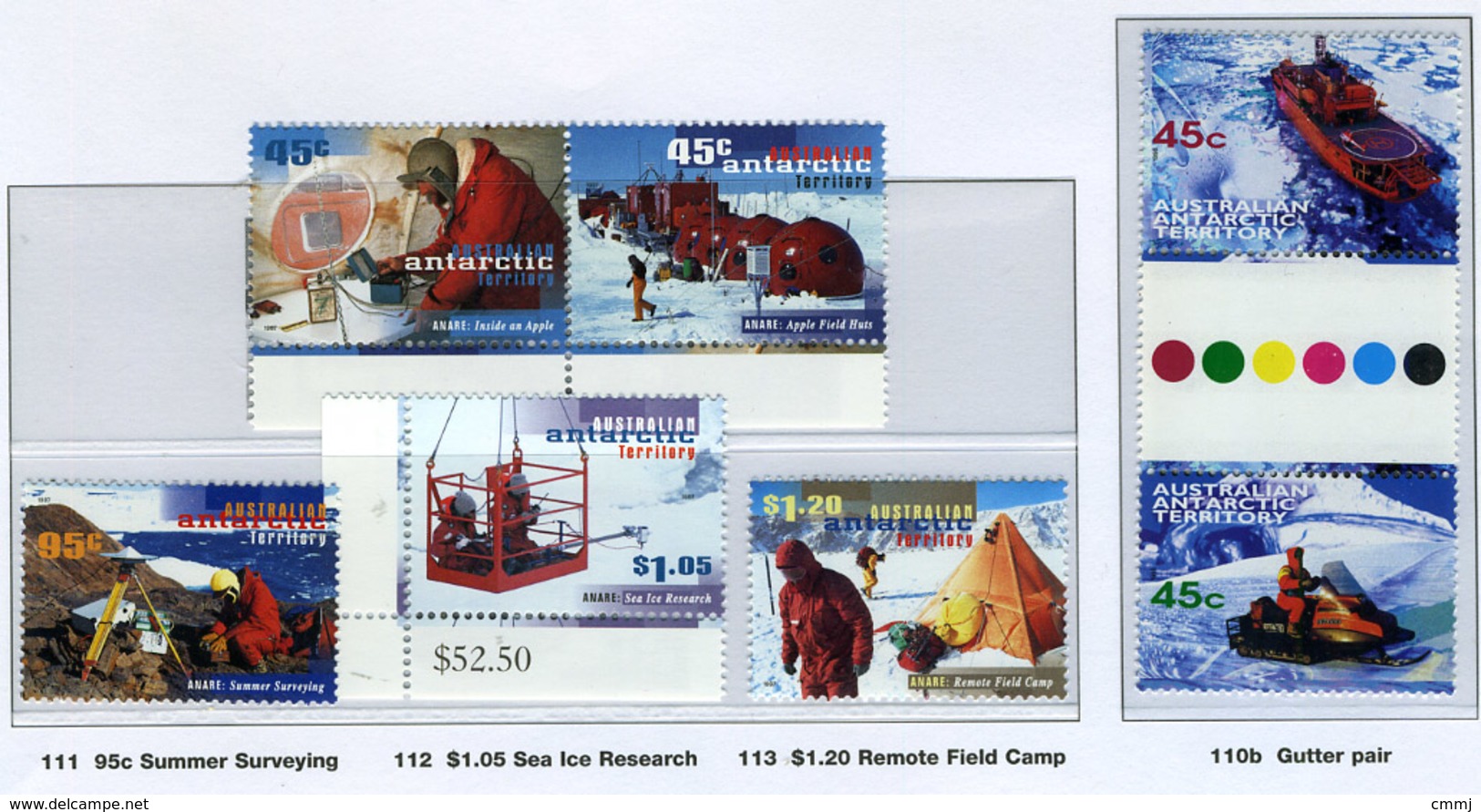 1997 - TERRITORIO ANTARTICO AUSTRALIANO - A.A.T  - Mi. Nr. 110/114 - NH - (CW2427.45) - Neufs