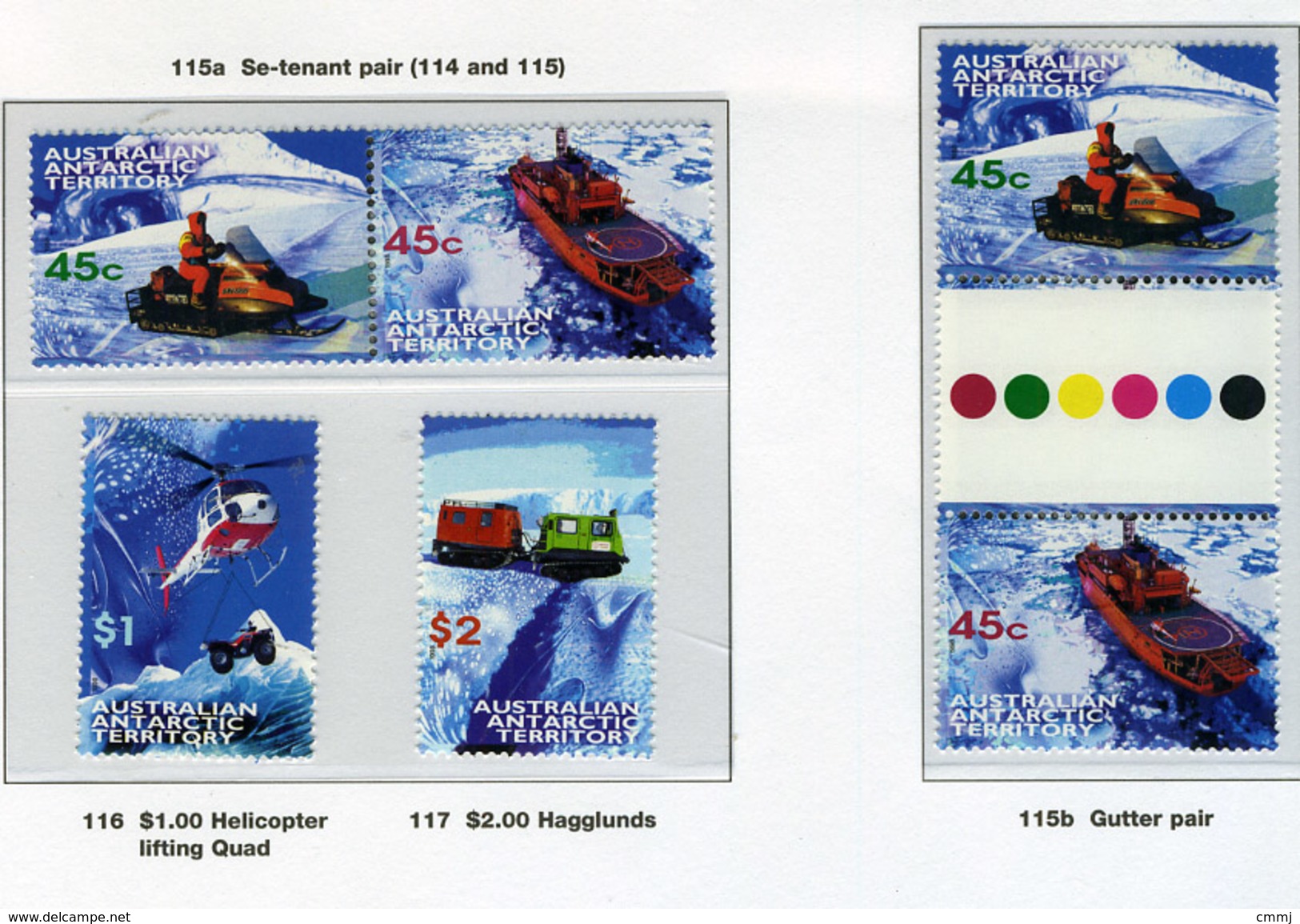 1998 - TERRITORIO ANTARTICO AUSTRALIANO - A.A.T  - Mi. Nr. 115/118 - NH - (CW2427.45) - Nuovi