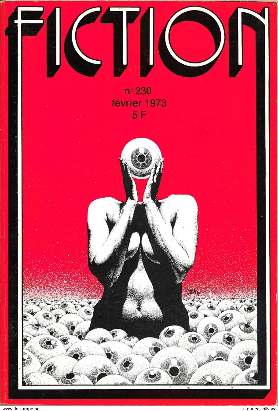 Fiction N° 230, Février 1973 (TBE+) - Fiction