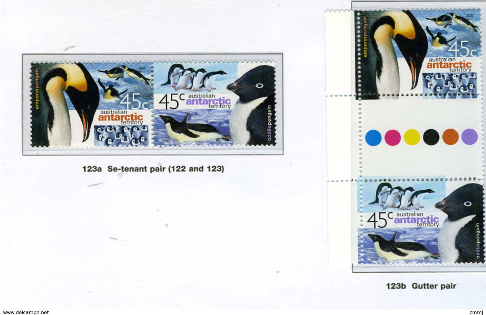 1999 - TERRITORIO ANTARTICO AUSTRALIANO - A.A.T  - Mi. Nr. 123/124 - NH - (CW2427.45) - Nuovi