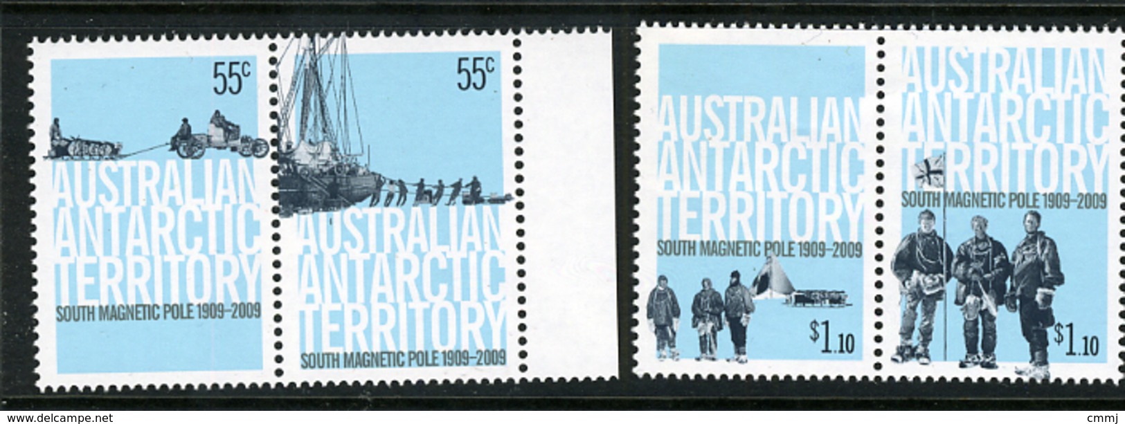 2009 - TERRITORIO ANTARTICO AUSTRALIANO - A.A.T  - Mi. Nr. 177/180 - NH - (CW2427.47) - Nuovi