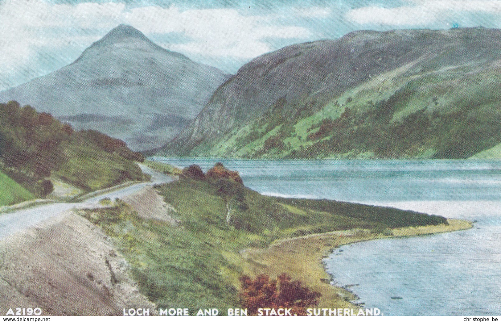 Loch More And Ben Stack, Sutherland (pk34518) - Sutherland