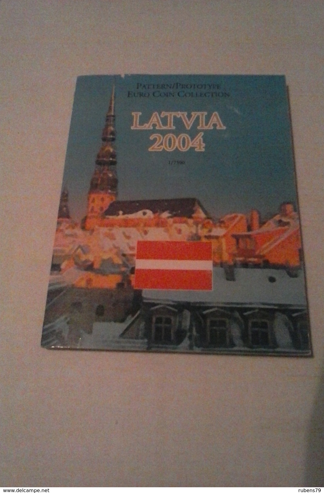 FOLDER EURO PROVA LETTONIA 2004 - Lettonia