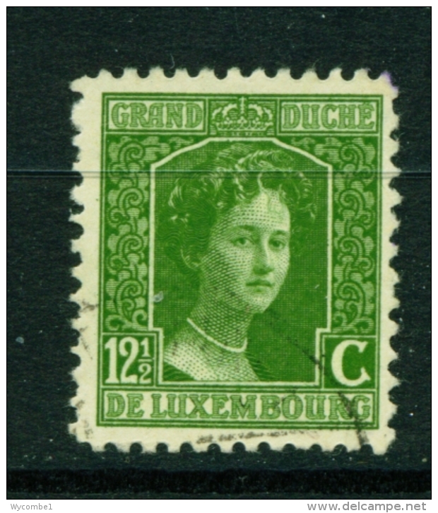 LUXEMBOURG  -  1914 To 1921  Grand Duchess Marie-Adelaide  121/2c  Used As Scan - 1914-24 Marie-Adelaide