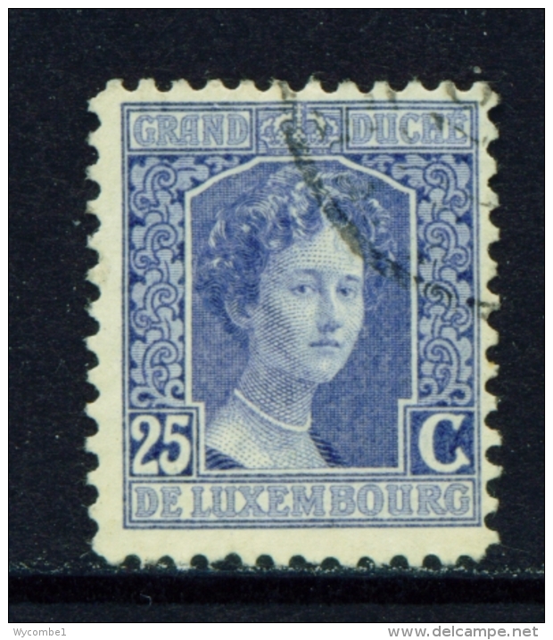 LUXEMBOURG  -  1914 To 1921  Grand Duchess Marie-Adelaide  25c  Used As Scan - 1914-24 Marie-Adelaide