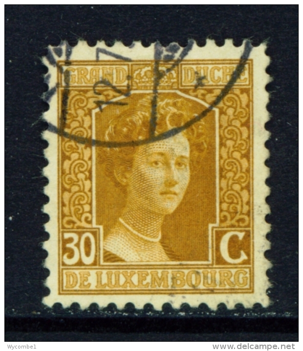 LUXEMBOURG  -  1914 To 1921  Grand Duchess Marie-Adelaide  30c  Used As Scan - 1914-24 Marie-Adelaide