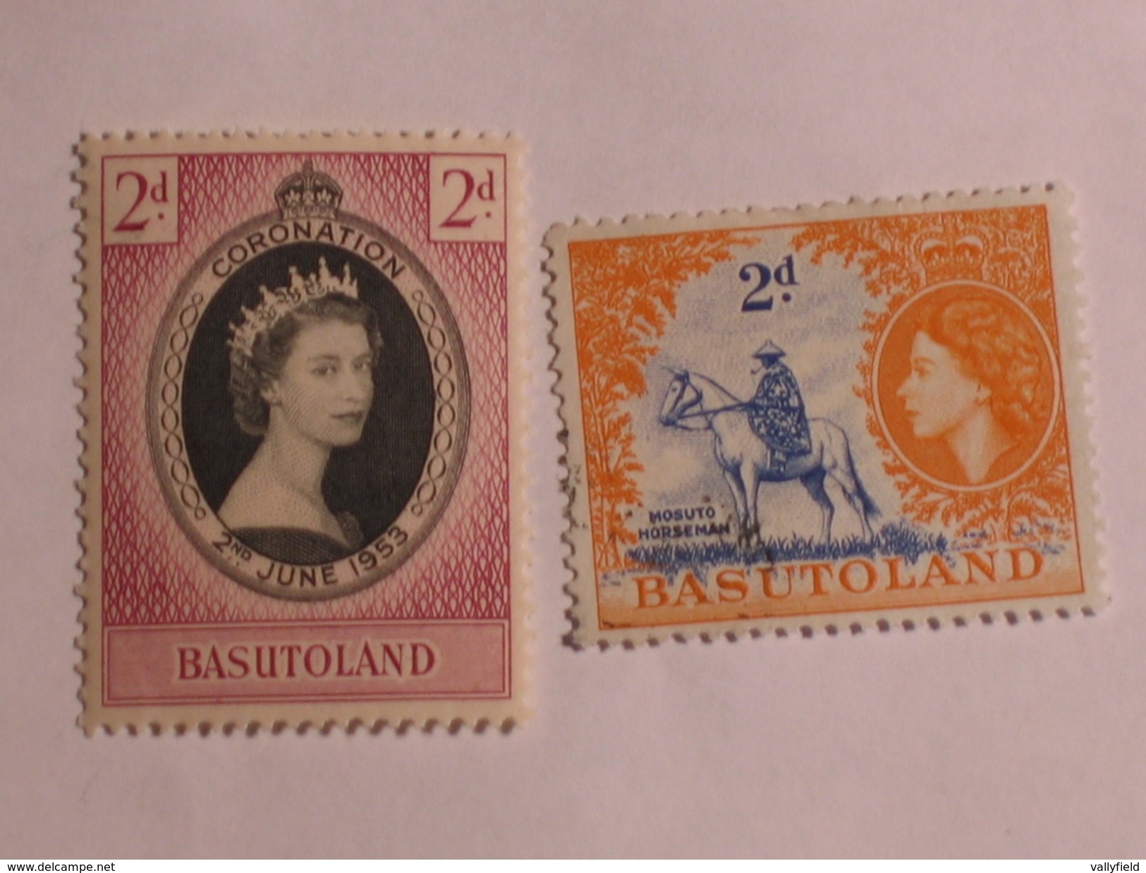 BASUTOLAND  1938-53  LOT# 4 - 1933-1964 Crown Colony