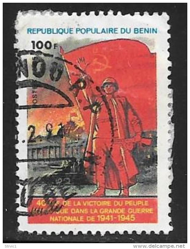 Benin(Dahomey) Scott # 596A Used End Of WW2, 1985 - Benin – Dahomey (1960-...)