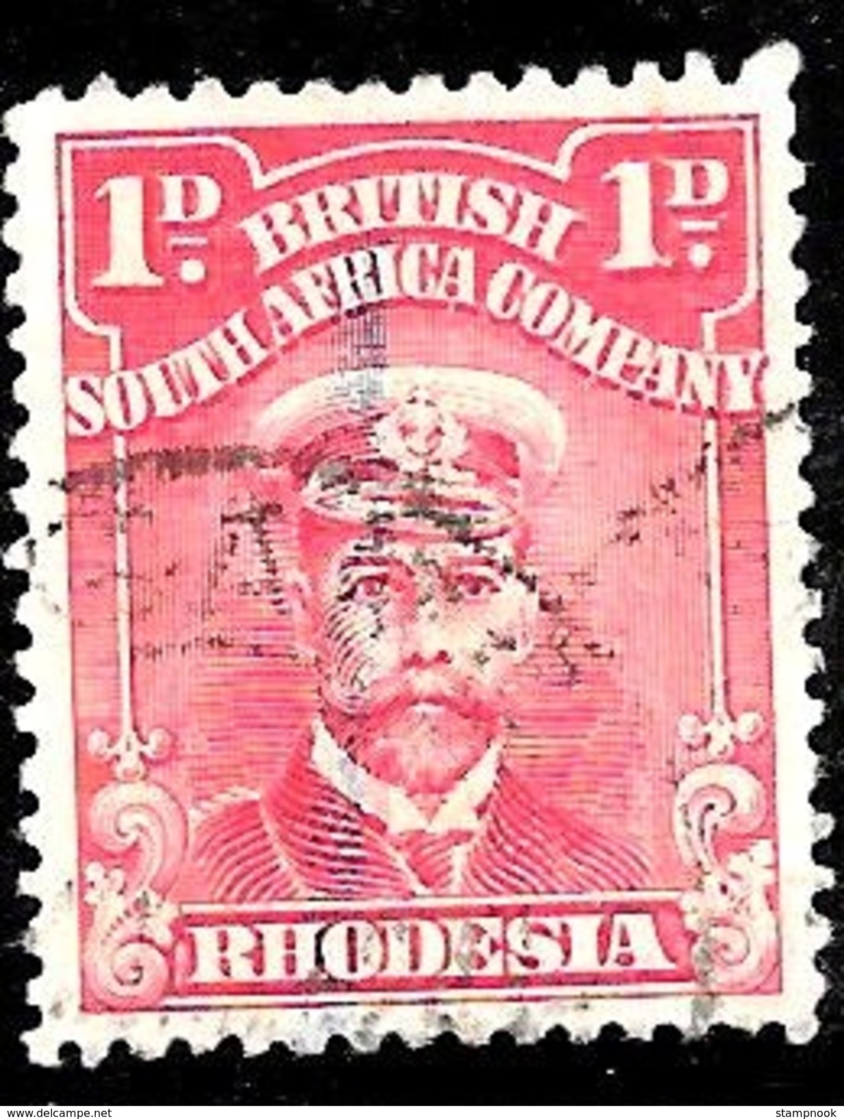 Rhodesia Scott 120 British South Africa Company Very Fine  (( CV 4.50 - Other & Unclassified