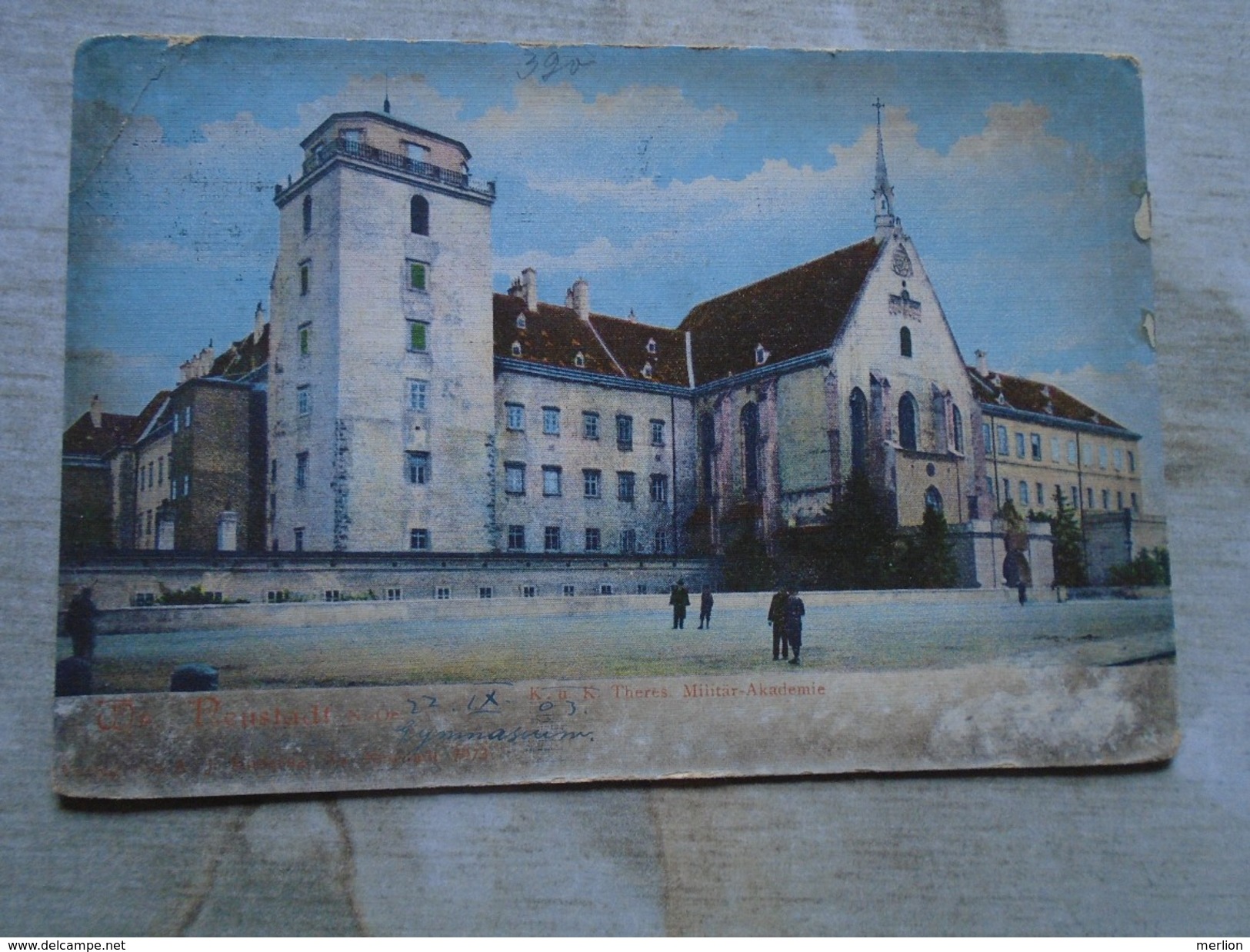 D149462  Austria - Wien - Wiener Neustadt - K.u.k. Theres Militar Akademie PU 1903  Szombathely - Wiener Neustadt