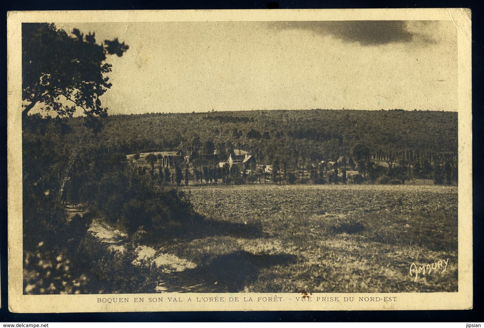 Cpa  Du 22 Plénée Jugon , Boquen En Son Val à L' Orée De La Forêt - Vue Prise Du Nord Est      GX3 - Plénée-Jugon