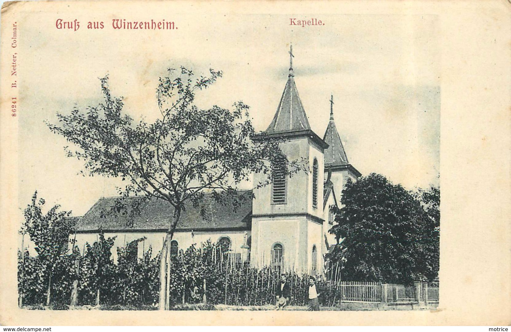 GRUSS AUS WINTZENHEIM - L'église. - Wintzenheim