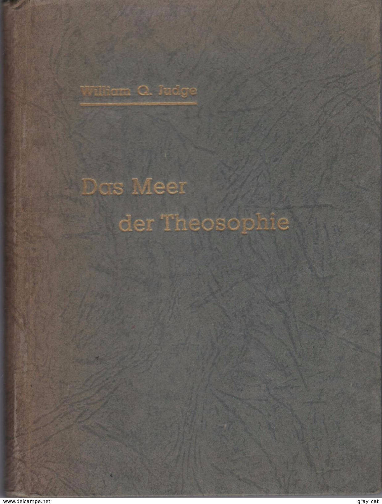 Das Meer Der Theosophie By Judge, William Quan - Old Books