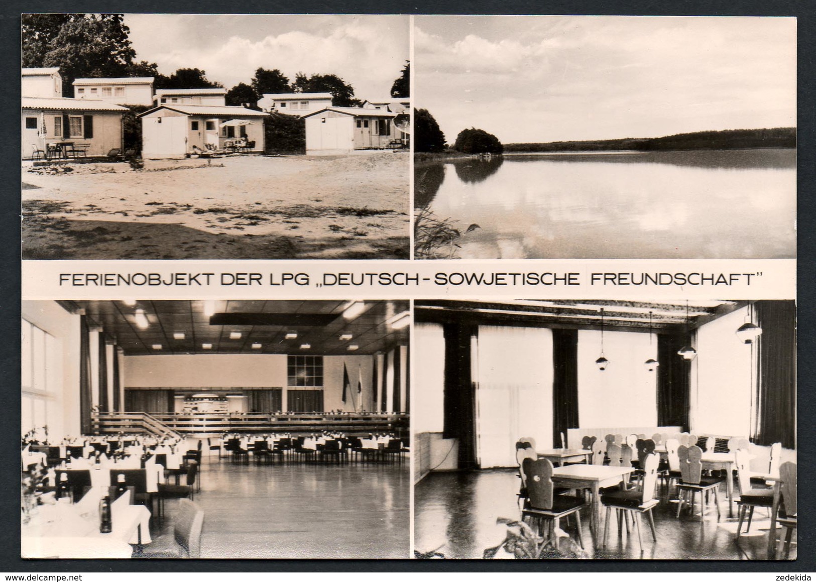 A3318 - Alte MBK Ansichtskarte - Reimershagen - Kr. Güstrow - LPG Deutsch Sowjetische Freundschaft - Guestrow